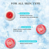 Electric Face Cleaner Facial Cleansing Brush For Exfoliating &amp; Deep Cleaning Spin Brush With 3 Brush Heads Spa Facial Massager
