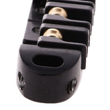 BRASS ROLLER SADDLE BRIDGE FOR ELECTRIC GUITAR
