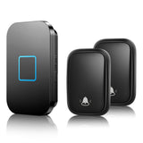 FA88 No Battery Required Wireless Doorbell 150M Remote Smart Home Self-powered Button Calling Bell US EU UK Plug 60 Chimes