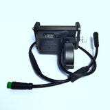 Dropship-12-52V 1T2 Cable 8Pin Extension Cable Phone Holder Mount Bracket Phone E-Bike Holder for Bafang BBS01 BBS02 BBSHD