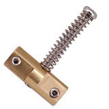 Guitar Compensated Bridge Brass Saddles Set 10.8mm Style Bridge Saddle for TL Style 6 Strings Electric Guitar Part(3Pcs
