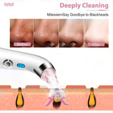 New Electric Facial Blackhead Remover Vacuum Acne Comedone Pore Extractor Cleaner Acne Removal Nose Face Cleaning Beauty Machine