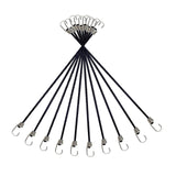 10Pcs/lot Elastic Clips Ponytail Hooks Headband Rubber Bands Hair Braid Thick/Curly Hair Styling Tools Hair Claw Hair Clips