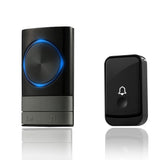 Wireless Doorbell Outdoor Smart Sonnette Waterproof Button with 1 Receiver Wireless Call Bell US Plug 160For