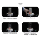 12V Car Air Purifiers Smoke Dust Air Freshener Auto Fresh Air Ionic Purifier Ozone Ionizer Cleaner Auto Interior Accessories