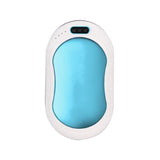 D0AD Portable Hand Warmer Mini USB Rechargeable Electric Heaters 2 in 1 Warmers for Outdoor Traveling Sports Hunting Camping