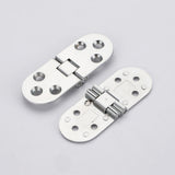 Silver Gold Brass Flap Hinges Self Supporting Folding Table Hinge Flush Mounted Furniture Hardware