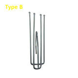 50 Pcs High quality curtains hooks use with tape,Curtain Accessories