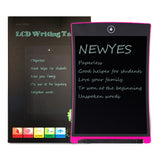 NEWYES 8.5 inch Ultra-thin LCD Writing Tablets Portable E-Writer Paperless Kids Gifts for Drawing Board Free Shipping(Black)