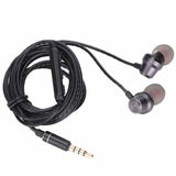 MS29 3.5mm Headphones Volume Control Wired Earphones with Microphone for PC Cellphones Tablets Audio Headphones Wired Earbuds