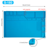 Large Size Welding Pad With Magnetic Heat Iinsulation Repair Silicone Work Pad For Electronic Computer Mobile Phone DIY Welding