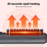 Electric hot comb straightener Hair Straightening Brush Multifunctional Negative Ion Hair Straightener Women Curly Hair Styling