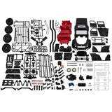 MN86K 1/12 MN Car KIT 2.4G 4WD 230MM Wheelbase Crawler Off Road 390 Brushed Motor Truck WPL MN RC Car Unassembled DIY