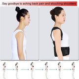 Health Care Back Orthopedic Spine Brace Belt Magnetic Therapy Posture Corrector Corrective Corset Lumbar Support Straight Belt