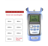 KELUSHI FTTH Fiber Optic Tool Kit with Fiber Fibra Optica Power Meter and 10mW Visual Fault Locator FC-6S FTTH tool