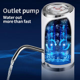 Portable Water Pump Dispenser Water Bottle Pump Mini Barreled Water Electric Pump USB Rechargeable Automatic Bottle Switch