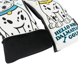 1PC Golf Headcover Cute Dalmatians Golf Club Head Cover for Driver Fairway Hybrid Clubs Leather Protector Wood Covers Number Tag