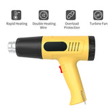 KKMOON 2000W Industrial Electric Hot Air Gun Thermoregulator Electronic Heat Gun Soldering Tools for Heat Shrinkage Drying Paint
