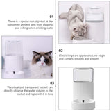 1Pc Automatic Pet Water Dispenser Drinking Bowl Water Feeding Tool Food Feeder