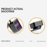 2022.1.33X Widescreen Deformation Mobile Phone Lens for iPhone 12 11 Smartphones Anamorphic Wide-Angle Movie Distortion Camera