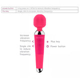 Cordless Magic Wand Massager,Rechargeable Handheld Massage Sticks for Women,Personal Massage Tools for Body Back Neck Shoulder