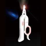 Baitewei New Pet Double LED Light Blood Line Nail Clippers UV Light Cat Moss Cleaning and Beauty Tools Cat and Dog Nail Clippers