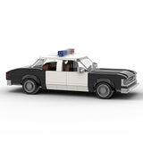 MOC Car Die Hard 1979 City Car Impalas Polices Car Building Blocks High-tech Bricks Model DIY Toys For Birthday Gifts 263pcs