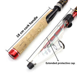 2.1M Fishing rod with reel High Carbon Spinning Rod Portable  telescopic trout rods and Spinning Reels set lure pole pesca
