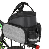 Bicycle Cyling Riding Rear Seat Bag Multifunction Expandable Waterproof MTB Bicycle Pannier Bag Bike Rack Bag With Rain Cover