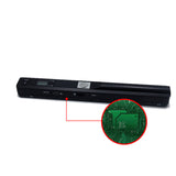 Portable Scanner 900DPI Wireless USB Support Card Document A4 Paper Color Photo Image Scanning Handheld JPG PDF Display Battery