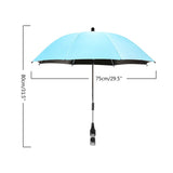 Flexible Adjustable Baby Stroller Umbrella Holder Accessories Mount Multiused Wheelchair Parasol Shelf Bike Connector