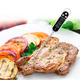 TP300 Thermometer Durable Kitchen Tool Accurate Meat Digital Probe BBQ Milk Screen Display Oven Food Stainless Steel Portable