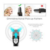 Condenser Microphone Kit Home Karaoke MIC with Desktop Stand Microphone for PC YouTube Video Chatting Gaming Podcast Recording