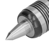 Heavy Duty Live Tailstock Center 60 Degree Rotary Morse Taper Lathe Metal Turning MT2 Rotary Live Center Shaft for Woodworking