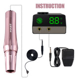 Mast Top PMU Makeup KIt Rotary Compatible All Standard Cartridges Eyebrow Lips Tattoo Machine Gun Quiet Light and Stable
