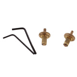 Locking Roller Saddle Bridge Set For LP Guitar Parts Accessories
