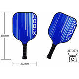 Pickleball Paddles Graphite Pickleball Paddle Carbon Fiber Face Pickleball Racquet Polypropylene Honeycomb Core