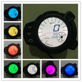 Motorcycle LED Digital ometer   , Oil , 7 Color Display, 12V DC