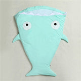 7 Colors Cute Baby Sleeping Bag Shark Sleeping Bag Cartoon Anti-kick Is Autumn And Winter Baby Out Of Hugs Warm Infant Swaddle
