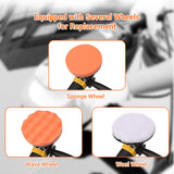 6-inch Variable Speed Dual Action Car Polisher Polishing Machine Electric Powered Waxer Electric Vibration Polishing Machine