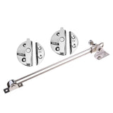 2x Marine Boat Deck  55 mm Door Catch Twist Locking , 1x 39.5cm Hatch Adjusters