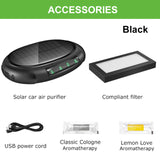 Purifier Car Air Purifier Cleaner Negative Ion USB Mini Home Vehicle Air Cleaner Remove HEPA Filter Formaldehyde Air Purifier