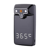 Non Contact Magnetic Digital Thermometer LED Display Small Handheld School Voice Broadcast USB Rechargeable Infrared Sensor