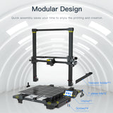 Chiron 3D Printer DIY TFT Auto-leveling Impresora 3D Printers Extruder Dual Z Axis Impressora 3D Printing Kit Drucker