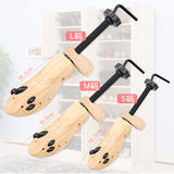 New Brand Shoe Stretcher Wooden Shoes Tree Shaper Rack,Wood Adjustable Flats Pumps Boots Expander Trees Size S/M/L Man Women