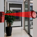 12m sliding garage door gate opener infrared beam Reflective Photocell for electrical gate photoelectric switch gate photocells