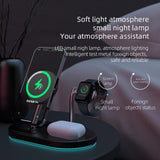 4-in-1 Wireless Charger Universal Charging Base Compatible For Ios Mobile Phone Watch