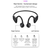 Bone Conduction Headphones 16GB MP3 Player BT5.0 Wireless Earphone Sports Headset IPX5 Waterproof Hands-free with Microphone