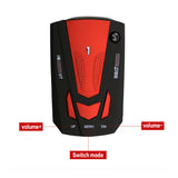 Car Radar Detector English Russian 360 Degree Car 16 Band V7 GPS Speed Police Safe Radar Detector Car Accessries
