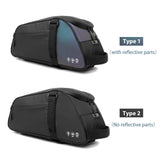 Waterproof Bike Rear Rack Bag Cycling Rear Rack Should Bag Large Capacity Foldable Tail Rear Bag Cycling MTB Trunk Pannier